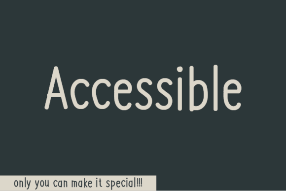 Accessible: The Handwritten Font That Elevates Campaign Clarity