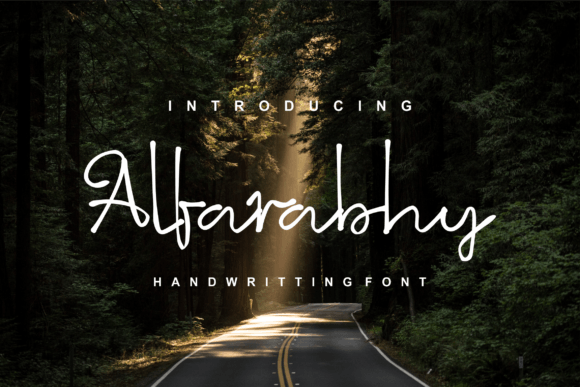 Alfarabhy: The Handwriting Font That Adds Personality to Every Maker’s Project