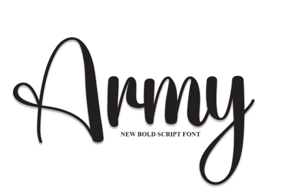 Army Font Review: A Cool, Contemporary Script for Modern Branding