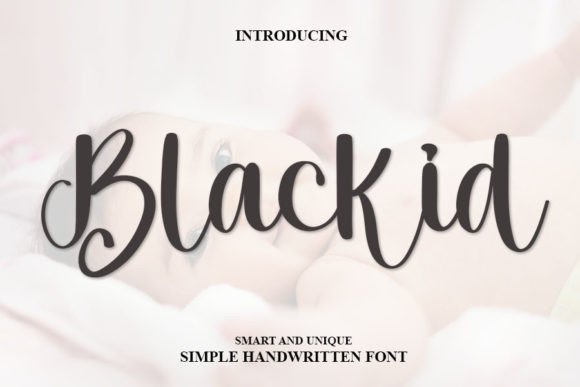 Blackid: A Stylish Handwritten Font for Elegant Web Design