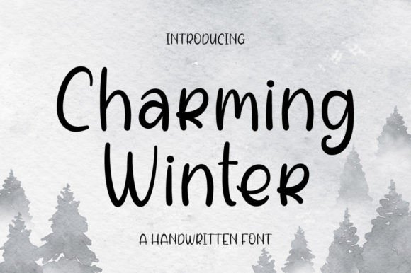 Charming Winter: A Handwritten Font for Smart Seasonal Campaigns