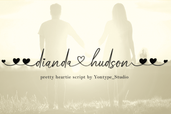 Dianda Hudson: A Sweet Script Font That Elevates Small Business Branding