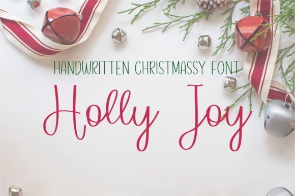 Holly Joy: A Cute Handwritten Font for Playful Branding Projects