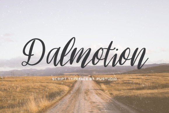 How Dalmotion Font Brings Handmade Designs to Life with Charm and Personality