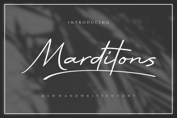 How Marditons Adds Personality to Campaign Typography