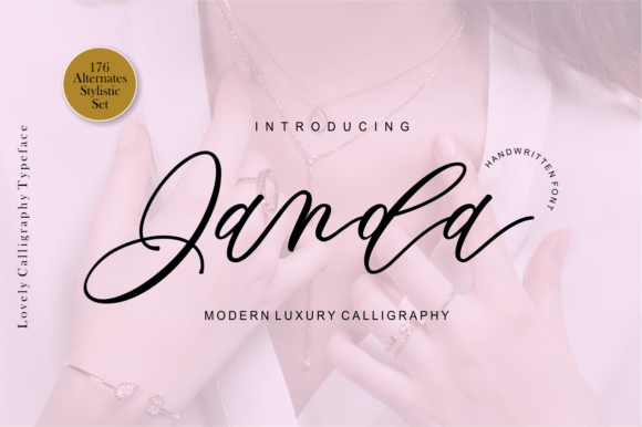 Janda: A Script Font That Elevates Editorial Design