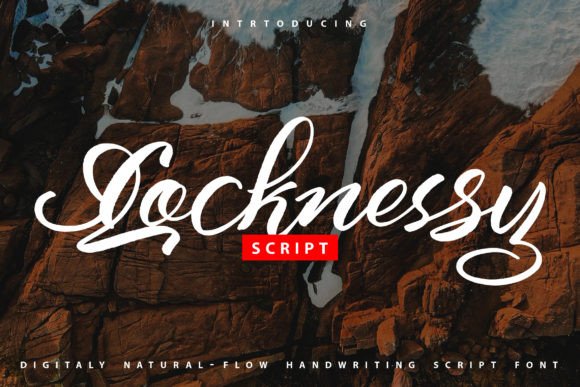Locknessy: A Handwritten Font That Elevates Editorial Design