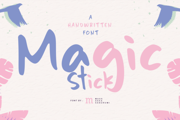 Magic Stick: A Playful Script Font for Modern Branding Projects