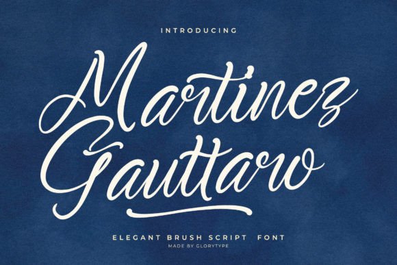 Martinez Gauttaro: Elevating Handmade Branding with Elegant Script Typography