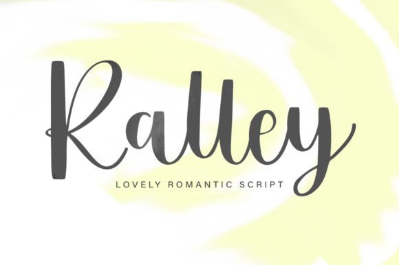 Ralley Font: Elevating Web Design with Elegant Handwritten Typography