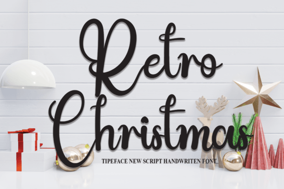 Retro Christmas Font: A Designer’s Journey in Crafting a Cozy Brand Identity