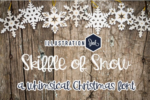 Skiffle of Snow: A Festive Script Font That Brings Winter Magic to Your Creative Projects