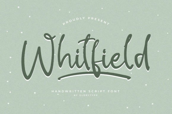 Whitfield: The Handwritten Script Font That Elevates Campaign Visuals