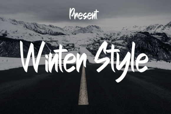 Winter Style Font: Elevating Digital Design with Modern Script Typography