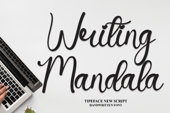 Writing Mandala: A Warm Handwritten Font for Web Designers and Digital Creators